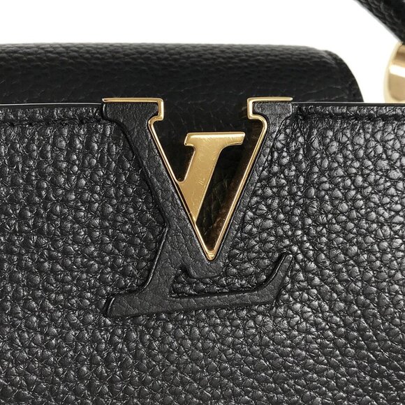 LOUIS VUITTON Taurillon Leather Capucines MINI M56071 Hand bag - Picture 8 of 16